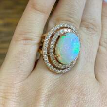 1 Stück Damen Mode Ring, eleganter Stil Messing Ring mit eingelassenen kubischen Zirkonias, geeignet für Valentinstag, Urlaub, Pendeln, Date, Party, Hochzeit, Verlobung, Heiratsantrag, als Geschenk für Ehefrau, Freundin, Muttertag, Jahrestag, Neujahr, ganzjährig