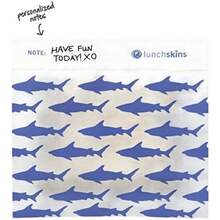 Made Without PFAS And BPA Lunchskins  & Sealable Food Storage Sandwich Bags, Shark Design, 50 Bags - - Shark - View 7