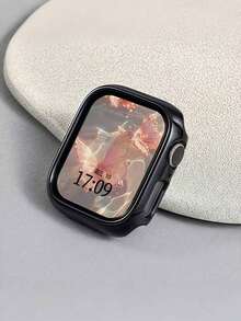 1 件防摔时尚休闲电镀保护壳，兼容 外壳 38/40/41/42/44/45/46/49 毫米，兼容 Series Ultra/SE/10/9/8/7/5/4/3/2/1，智能手表配件