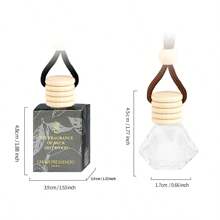 FORMBO 1 Bottle/8ml FORMBO 8ml Tea Fragrance Lasting Aroma Diffuser, Natural Tea Scent For Air Purifying, Hanging Cord For Car, Suitable For Wardrobe, Study, Bathroom, AC, Office, Car, Gift