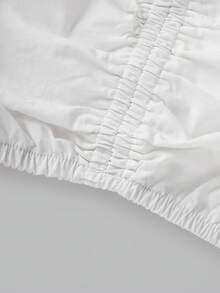 ii Women's Bavarian Oktoberfest Costume Traditional Dirndl Half Sleeve Lace Blouse Classic Tops, Halloween