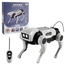 1 件 - 2025 新款遥控遛狗机器人玩具，电子宠物玩具，生日/圣诞节/万圣节礼物，完美礼物