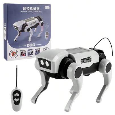 1 件 - 2025 新款遥控遛狗机器人玩具，电子宠物玩具，生日/圣诞节/万圣节礼物，完美礼物