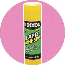 Set de 12 lápices adhesivos Dixon jumbo 36g barra adhesiva escolar y oficina pegamento fuerte para manualidades y proyectos creativos - transparente - Ver 4