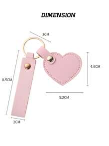 1 pezzo Portachiavi personalizzato in pelle sintetica, con fiori e nome personalizzati, anello portachiavi in pelle, targhetta per borsa, regalo nuovo per la casa, regalo di compleanno per lei, regalo festivo. Questo è un pezzo versatile.