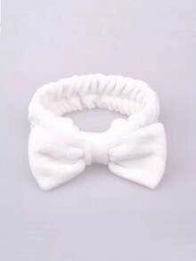 1 件纯色粉色沐浴头带和 2 件沐浴腕带，创意涤纶面部化妆头带和洗脸腕带套装，适用于浴室家居浴室装饰夏季发带头巾头带吸汗带 - 彩色 - 查看 13