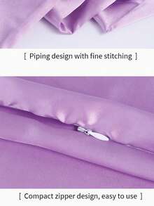 WANMEI 100%桑蚕丝枕套，呵护秀发和肌肤，柔软顺滑，双面优质蚕丝面料，隐形拉链设计，缎面质感，超级柔软凉爽，男女皆宜，是开学季或旅行/度假的理想礼物。