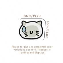 1 pièce Tapis d'alimentation pour animaux de compagnie fait main original, antidérapant et absorbant, facile à nettoyer - tapis de salle à manger, tapis de séchage de cuisine, tapis de séchage de vaisselle, tapis de sol, paillasson, convient pour les machines à café, les machines à expresso, les stations de café, la cuisine, la salle à manger, la salle de bain ou la buanderie, diverses tailles d'animaux de compagnie, tapis de bol pour animaux de compagnie ou tapis de cage pour chiens/chats, tapis de lit pour chiens, fond en caoutchouc antidérapant, décoration de la pièce pour l'été et l'automne, cadeau parfait pour les amateurs de chats et de chiens