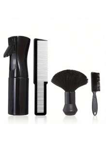 4PCS Professional Barber Hair Cutting Tool Set – Includes Clipper Cleaning Brush, Heat-Resistant Styling Comb, Nylon Bristle Beard Brush And Haircut Accessories – Ideal Grooming Kit For Men's Beard Care, Hair Trimming, And Salon Hair Styling, Slick Back Brush, Barber Accessories, Hair Dryer, Hair, Barber, Hair Tools, Hair Products,Hair Dryer,Hair, Accessories, Hair Products, Hair Tools, Hair Stuff, Hair Care, Curly Hair Brush, Barber, Barber Accessories, Hairdressing Equipment