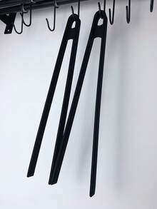 1 件硅胶食物夹，带/不带支架，V 型烧烤夹，适用于牛排、自助餐、面包等全包食物 - 彩色 - 查看 21