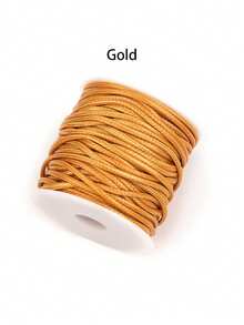 10 Yards/Lot 16 Color Leather Line Waxed Cord Cotton Thread String Strap Necklace Rope For Jewelry Making DIY Bracelet Supplies