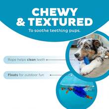 Outward Hound Orka Puppy Dental Chew Toys For Small Dogs &Amp; Teething Puppies - 3 Pack - Mini Orka and Fox - 查看 6