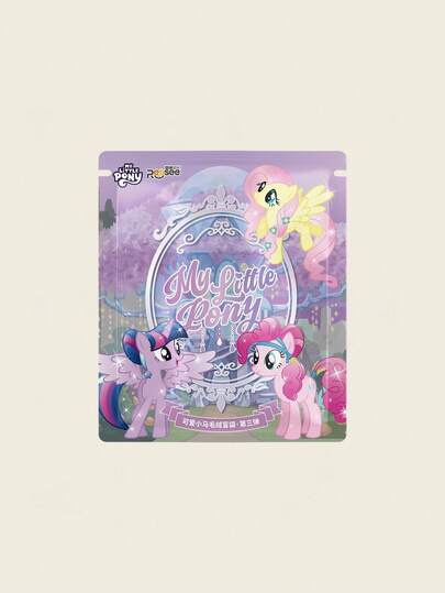 Hasbro 我的小马驹可爱小马系列 3 毛绒 3.93 英寸盲袋神秘惊喜礼物，适合生日和收藏家 | 海贼王（随机发货）