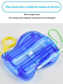 Cute Magnetic Writing Board Mini Handwriting Board Keychain Small Backpack Decor Drawing Board