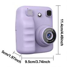 Aparat do natychmiastowego drukowania dla dzieci, 1080P 2,4-calowy ekran do natychmiastowego drukowania zdjęć przenośna zabawka z rolkami papieru fotograficznego, cyfrowy aparat fotograficzny prezent dla dzieci dla chłopców i dziewcząt prezenty urodzinowe, inne elektroniczne zabawki edukacyjne dla dzieci, aparat do zabawek