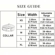 2025 New Style Printed Dog Collar, Zinc Alloy Buckle, Suitable For Large/Medium/Small Pets, Soft & Comfortable, Durable Metal Buckle, Sturdy & Easy To Fasten/Release