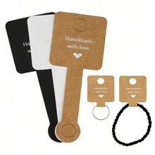 10/50/100/200/500pcs Jewelry Packaging Cards For Bracelets And Rings - Multicolor - View 1