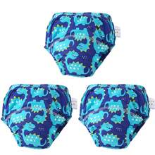 3pcs/Pack Baby Potty Training Pants, Waterproof Anti-Leakage Cute Printed Washable Briefs, Unisex Toddler Boys Girls - Multicolor - View 41