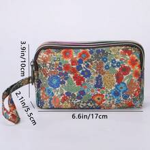 Women's Clutch Wallet, 3-Layer Long Wallet, Women's Clutch Wallet, Large Capacity Key Holder, Casual Phone Pouch, Women's Wallet - Multicolor - View 5