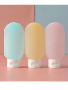 4pcs 60ml Portable Leak-Proof Refillable Travel Bottles For Lotions And Liquids - Multicolor - View 2