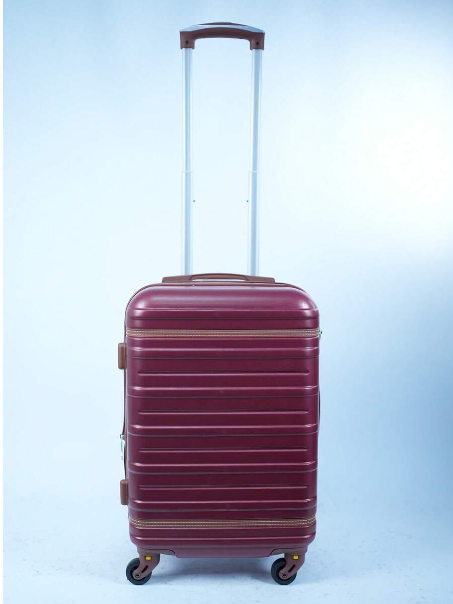 Executive Travel ABS Suitcase With Reinforced Corner Finish And Built-In Padlock BOARD/CHECKOUT In Anti-Fall ABS With 360° Wheels - 紅色 - 查看 1