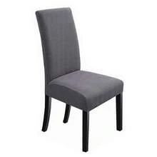 4/6 件套提花弹力餐椅套、椅套、牧师椅套，适用于厨房、家居、酒吧、酒店、派对、宴会、客厅家具装饰，可机洗和重复使用 - 彩色 - 查看 11