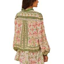 FARM Rio Palm Dream Blouse
