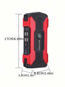 Car Jump Starter / Starter Device / Mobile Power Bank / Car Jump Starter / Car Charger - Multicolor - View 8