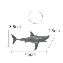 1pc Popular Fish Tank Decoration Lifelike Shark & Blue Whale Underwater Scenery, Floating Seascape Ornament