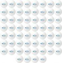 KEVENZ 3 Star Ping Pong Balls, 40+Mm Advanced Table Tennis Ball, Bulk Outdoor Ping Pong Balls (Orange, White) - White, 60-pack - View 1