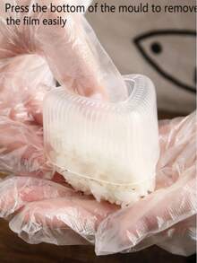 2 Pieces Kitchen Accessories, Sushi Mold, Triangle Mold, Sushi Maker Mold, Sushi Tool, Onigiri Rice Ball Bento Maker Mold - Multicolor - View 7