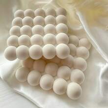 Square Bubble Ball Cement Tray Silicone Mold - DIY Home Decor Craft Jewelry Display Stand Cup Mat Concrete Mold Plaster Soap Mold - White - View 6