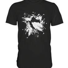 Camiseta Croacia Mapa Esquema Croata Países Ideas De Regalos Croatas - Camiseta Premium___220g High-Quality Pure Cotton T-Shirt With Minimalist Printing, Soft And Breathable Fabric, Comfortable And Loose, Suitable For All Day Wear, Suitable For Office Casual Wear, Spring And Summer Daily Appearance, Elegant And Youthful Design - Black - View 1