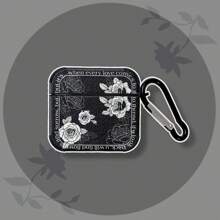 Flower Fresh Minimalist Style Bluetooth Earphone Protective Case, Compatible With Airpods 1/2/3/4/Pro/Pro2, Lightweight And Convenient