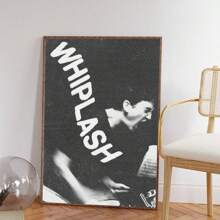1 pezzo cartellone del film Whiplash, dipinto su tela vintage classico, decorazione per la casa, opera d arte murale, con cornice optional