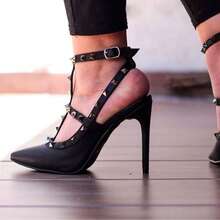 Zapatillas de Mujer Nude - Negro - Ver 4