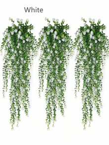 4 Packs Artificial Ivy Vine Hanging Plants - Faux Greenery For Indoor & Outdoor, UV Resistant, Ideal For Wedding And Engagement Decor, Detachable Leaves, Durable Plastic Construction Fall/Autumn Decor Garden Fake Flowers Centerpieces Christmas Decor - 4 Bundles - View 9