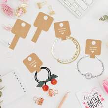 10/50/100/200/500pcs Jewelry Packaging Cards For Bracelets And Rings - Multicolor - View 6