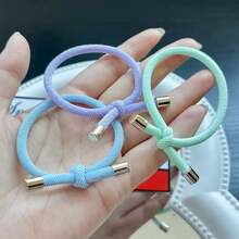 10 chiếc dây buộc tóc đơn giản và có độ co giãn cao, nhiều màu sắc, có kiểu nơ hoặc dây chun buộc tóc, phù hợp để sử dụng hàng ngày trong mọi mùa. Dây buộc tóc, kẹp tóc đuôi ngựa, dây chun buộc tóc, dây chun buộc tóc, dây chun buộc tóc, phụ kiện tóc, dây chun làm đẹp tại nhà. - Nhiều màu - Xem 2