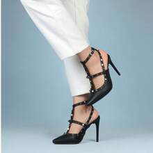 Zapatillas de Mujer Nude - Negro - Ver 6