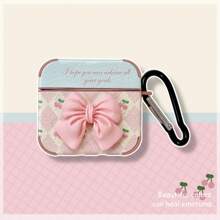 Flower Fresh Minimalist Style Bluetooth Earphone Protective Case, Compatible With Airpods 1/2/3/4/Pro/Pro2, Lightweight And Convenient