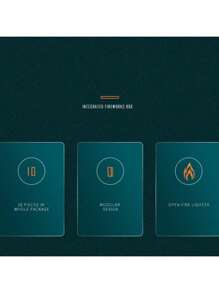 10 槽自动弹出式烟盒，内置打火机，便携式防潮抗压烟盒 - 彩色 - 查看 7