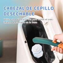 LISAPRO 30 PCS Juego de Cepillo de Inodoro, Recambios para Inodoro Desinfectante, Escobilla de Inodoro, Cabezal de Escobilla Desechable, Accesorios para Escobillas de Baño - 1 - Ver 4