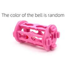 DIY Felt Cat Toy With Bell Rolling Cylinder Cat Teaser Toy - Multicolor - View 12