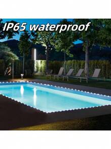 Guirlandes solaires, IP65 étanche et résistant au vent, changement de couleur multi, 8 modes, comprend un panneau solaire, convient pour piscine, mariage, Noël, pelouse, chemin, décoration extérieure, guirlandes solaires