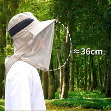 Outdoor Fishing Cap Anti Mosquito Insect Hat Fishing Hat Bug Mesh Head Net Face Protector Camping Hats Fishing Cap Anti Mosquito - Multicolor - View 4