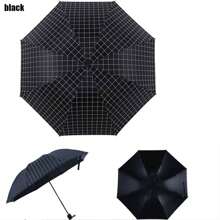 1 Stück Unisex Multifunktionsschirm, Stahlrippen windfest, Vinylbespannung wärmeisolierend und wasserdicht, 8 Rippen 3-fach faltbar, kompaktes Design, UV-Schutzfaktor 40 für Sommer-Abkühlung, Strand, Reise