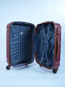 Executive Travel ABS Suitcase With Reinforced Corner Finish And Built-In Padlock BOARD/CHECKOUT In Anti-Fall ABS With 360° Wheels - 紅色 - 查看 6