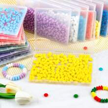 QYDCX Contas de lentilha de silicone faça você mesmo, 6/30/50/100/1800 peças, 12 mm, 30 cores, cordão faça você mesmo e contas acessórias