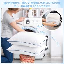 Cooling Bed Pillow, Luxurious 3D Ultra-Fine Fiber Filling, Breathable, Flexible, Blue Decoration, Very Suitable For Back, Side Or Back Sleepers, Machine Washable, Suitable For All Seasons